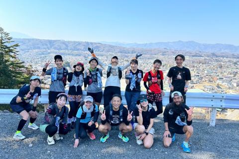 第138回FunTrailsらんランRUN:お花見ロードラン