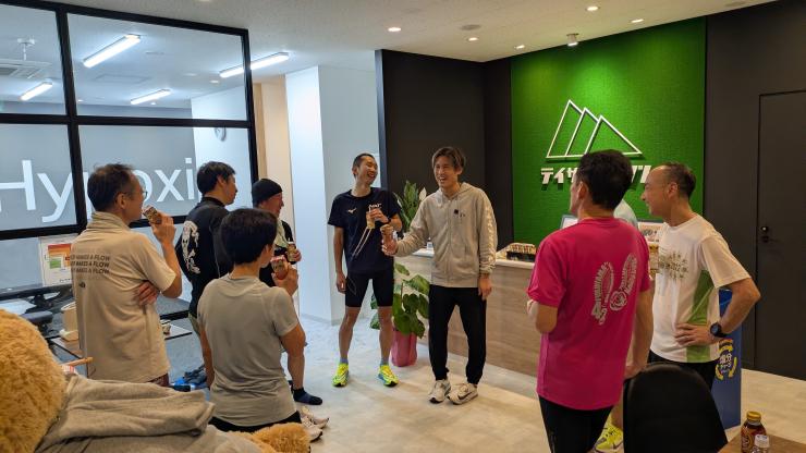 プロテインで乾杯