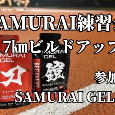 【サブ3目標】4:10→4:00BU17km＋ジェル3本付