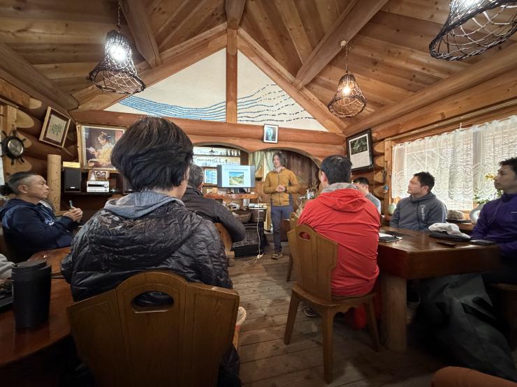 午前の座学会場