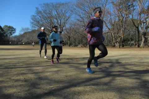 【4月5日】日曜・早朝練習会　ニッポンランナーズ＠柏の葉公園