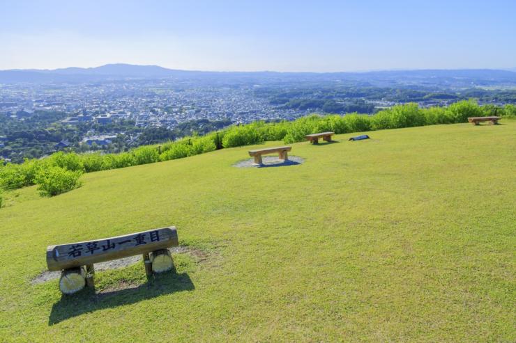 名所：若草山からの景色