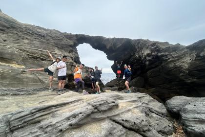 関東ふれあい道　　三浦海岸駅キミステから岩礁〜城ヶ島ぐるっとぶらり旅　35キロ