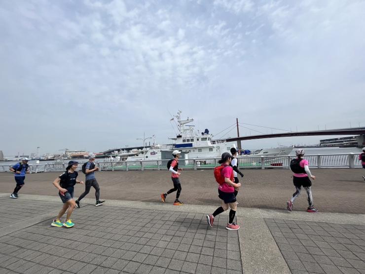 皆で走るから頑張れる！