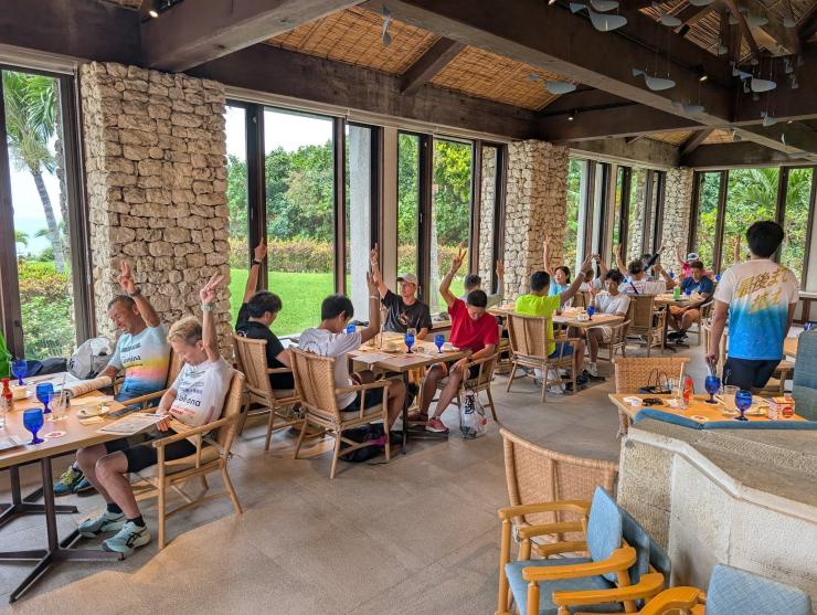 ニライカナイでのランチ