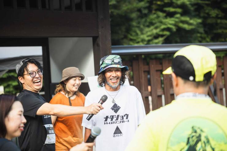 ゴール会場の様子