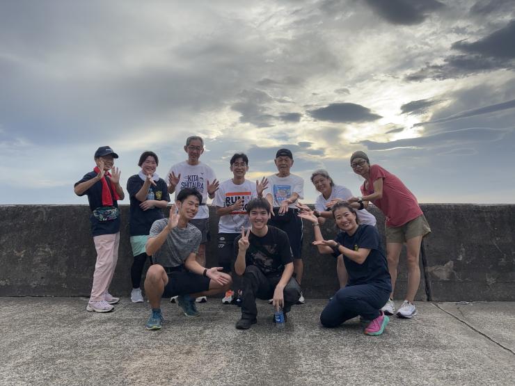 毎月恒例！朝のグループランニング！朝ゴパン付き！