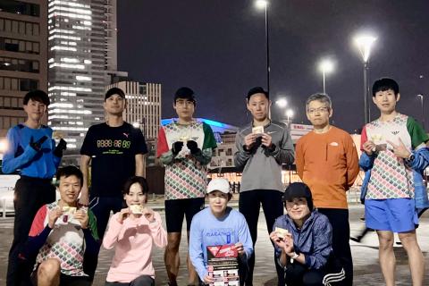 彩のランニング練習会（第66回）ミドルインターバル走 2000m x 4本*