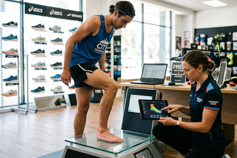 自分に合っているシューズ選べていますか？足の測定会