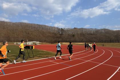 厚真町産米があたる! 1000mタイムトライアル