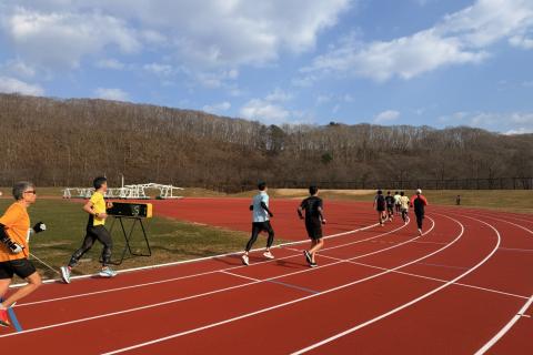 厚真町産米があたる! 1000mタイムトライアル