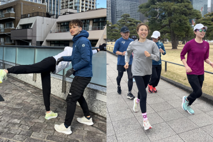 【4/26皇居】春の外ヨガと皇居グループラン！～心も体もハッピーに♪～