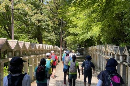 信貴山・朝護孫子寺へ虎参りマラニック１６K