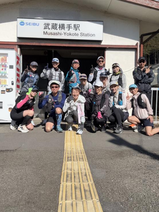 スタート地点集合写真