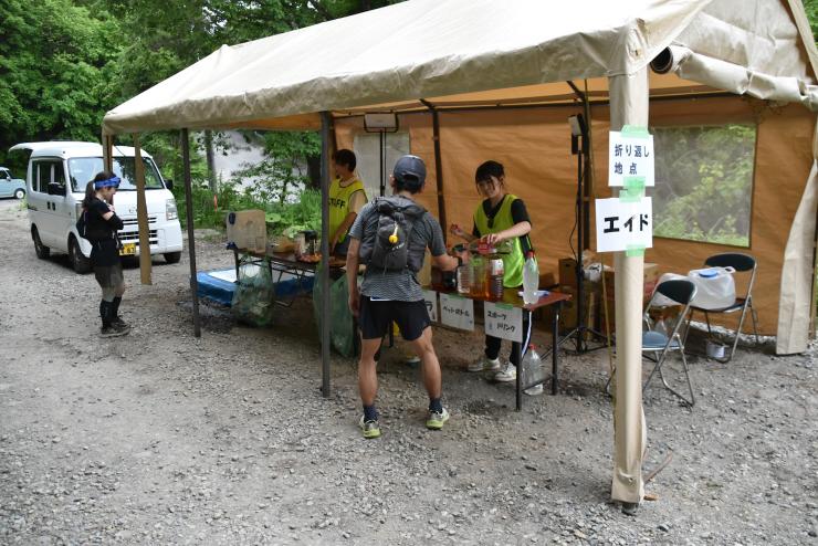 2025年大会エイドの様子