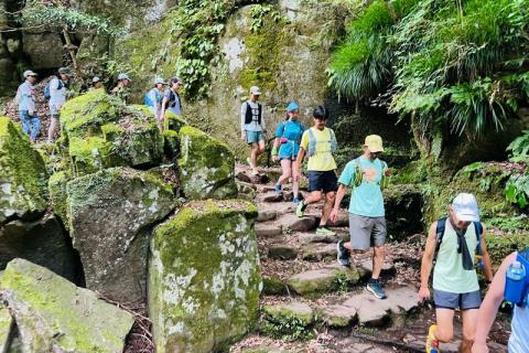 滝の絶景と赤目四十八滝トレイルラン