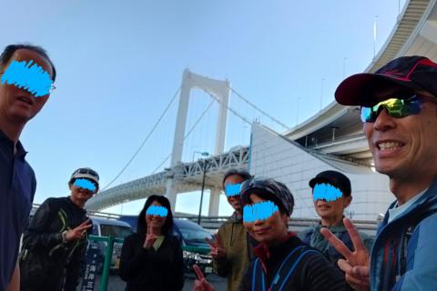 東京観光とレインボーブリッジランニング