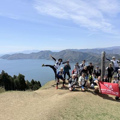 滋賀・余呉湖一周トレイルラン14km