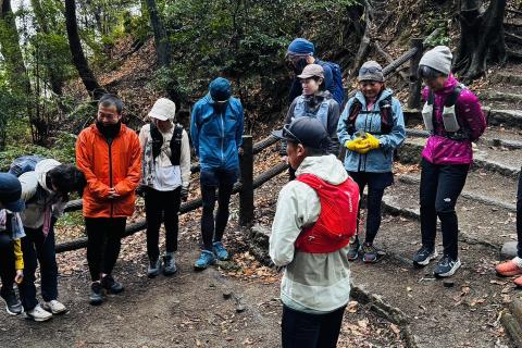 ５月31日　サロモンアスリート菅谷和己選手のトレイルセッション