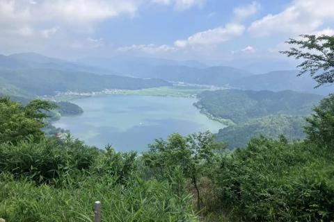 【5.5火曜】アナザーレイク。余呉湖・歴史が眠る賤ヶ岳トレイル