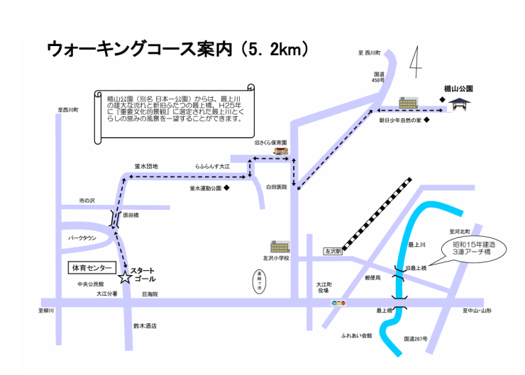 ウォーキングコース