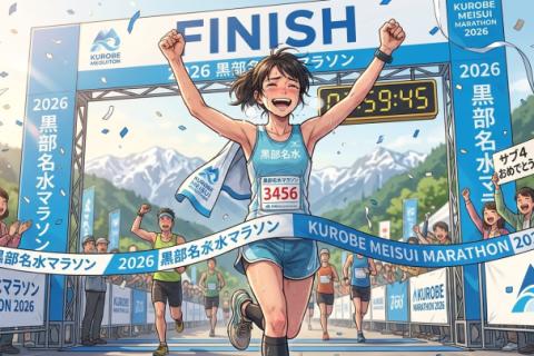 【5月22日・23日限定】黒部名水マラソン前の身体調律・万全の身体でスタート台へ。