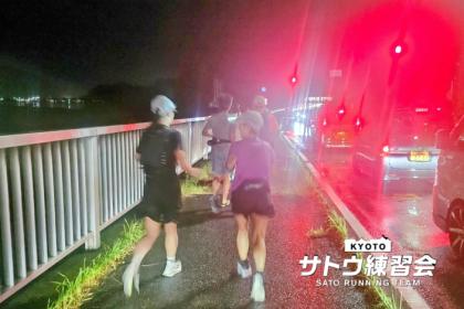 びわ湖の夜空を彩る1万発の大花火。びわ湖大花火大会ラン 12k 【サトウ練習会】