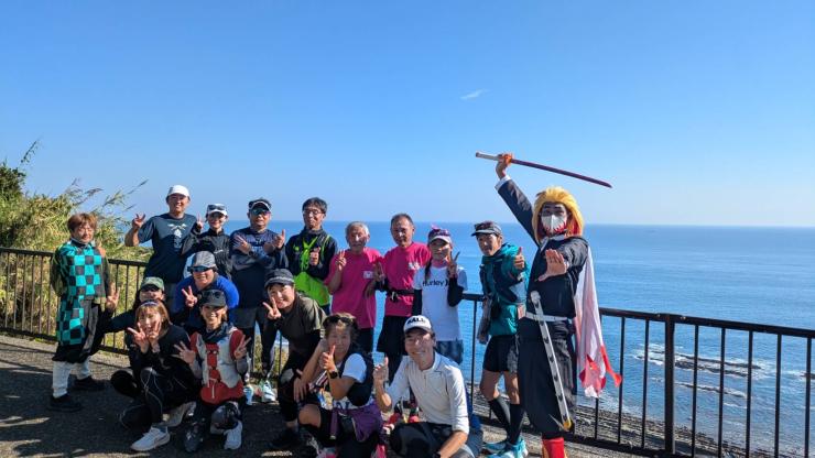 道の駅フェニックスの海岸線