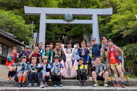 スタート前の集合写真