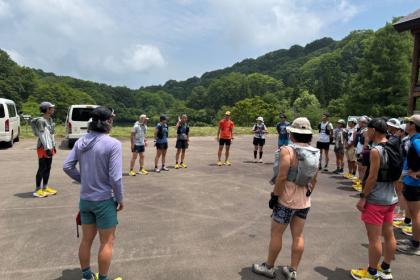 信越五岳トレイルランニングレース2026オフィシャル　コース試走キャンプ