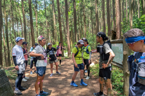 HOKA試履き　観音山ぐるぐるトレイル２時間
