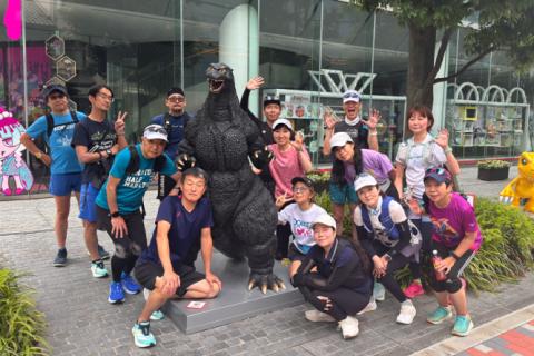 ランステ®公認：きゃんべるのEnjoy街ラン 6月「紫陽花ラン」17キロ ＊キロ7超