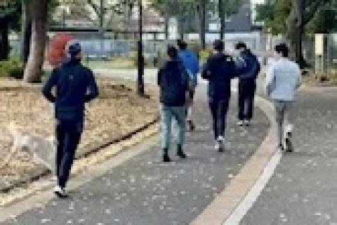 ５月土曜朝RUN@駒沢公園
