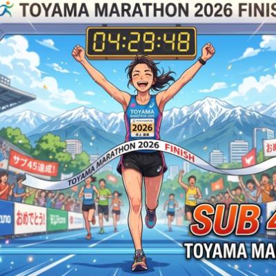 【金沢・単発開催】秋のフルマラソン戦略。マンツーマンで「痛まない、失速しない走り」を構築