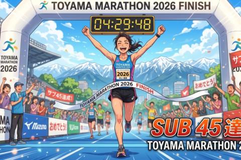 【金沢・単発開催】秋のフルマラソン戦略。マンツーマンで「痛まない、失速しない走り」を構築