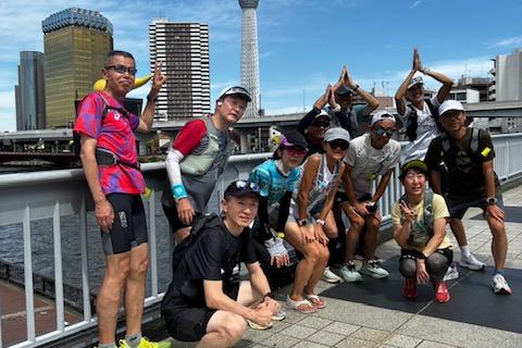 ランステ®：サロマなどウルトラ対策「42キロ街ラン（キロ7分ペースでグループ走）」