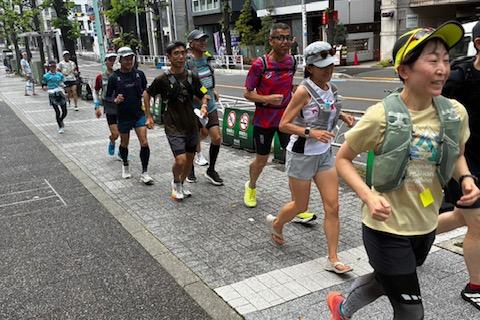 ランステ®：サロマなどウルトラ対策「42キロ街ラン（キロ7分ペースでグループ走）」