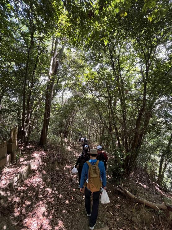 板宿八幡神社からの「登山ルート」