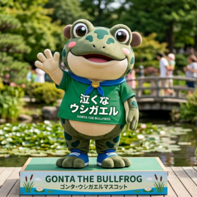 泣くなウシガエル
