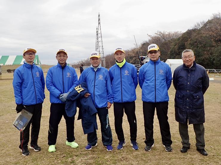 摂津市陸上競技連盟スタッフ
