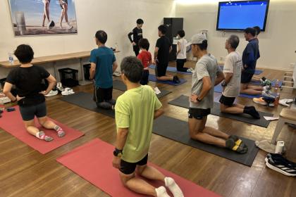 秋冬レースに向けて今から対策！ランナーズピラティス&理想のフォーム習得ラクに走る上半身と下半身の連動