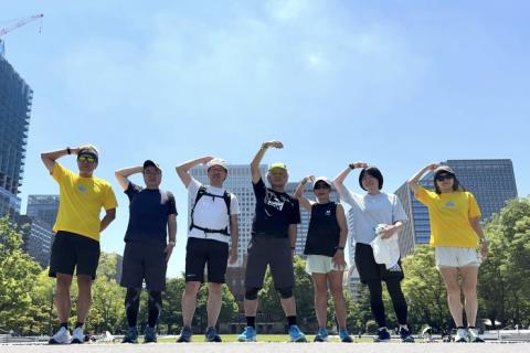 ランステ®「9ホーム」と一緒に楽しく！ゆっくり皇居ラン(1～2周) 7月