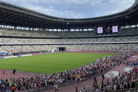 【定員のため〆切】TOKYOレガシーハーフコースをみんなで走ろう（国立競技場集合・約21km）