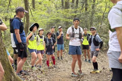 ガチオ トレイルセッション in 二上山　〜長く楽しく走り続けるためのトレイル術〜