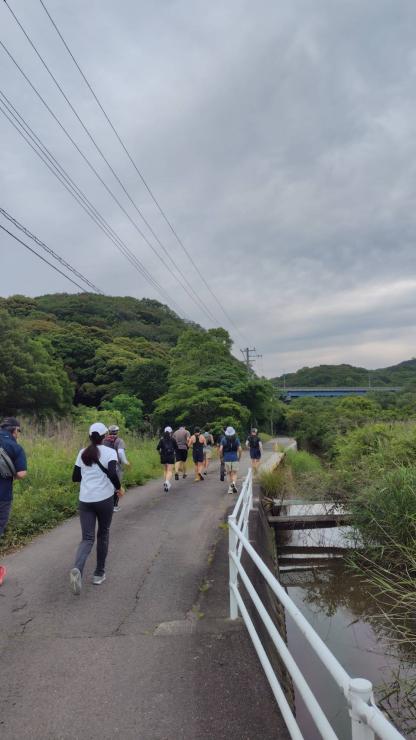 ランニング中