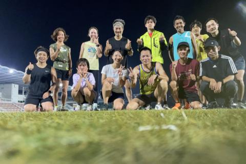【7月金曜夜定例】ラチエンAC インターバル走1000(800)×5　※初回無料