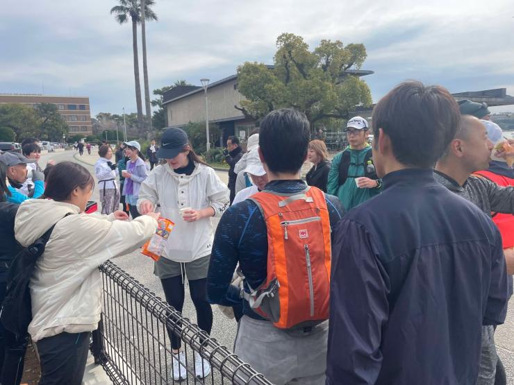 ボランティアの様子
