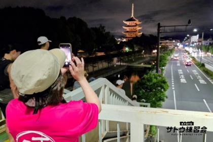 夜の京都を駆け抜ける！初夏の下京区一周 遠足ラン17キロ【サトウ練習会】