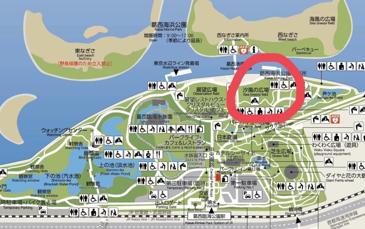 集合場所地図