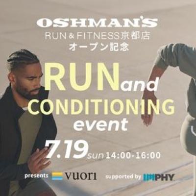 RUN&CONDITIONING EVENT supported by VUORI/IMPHY